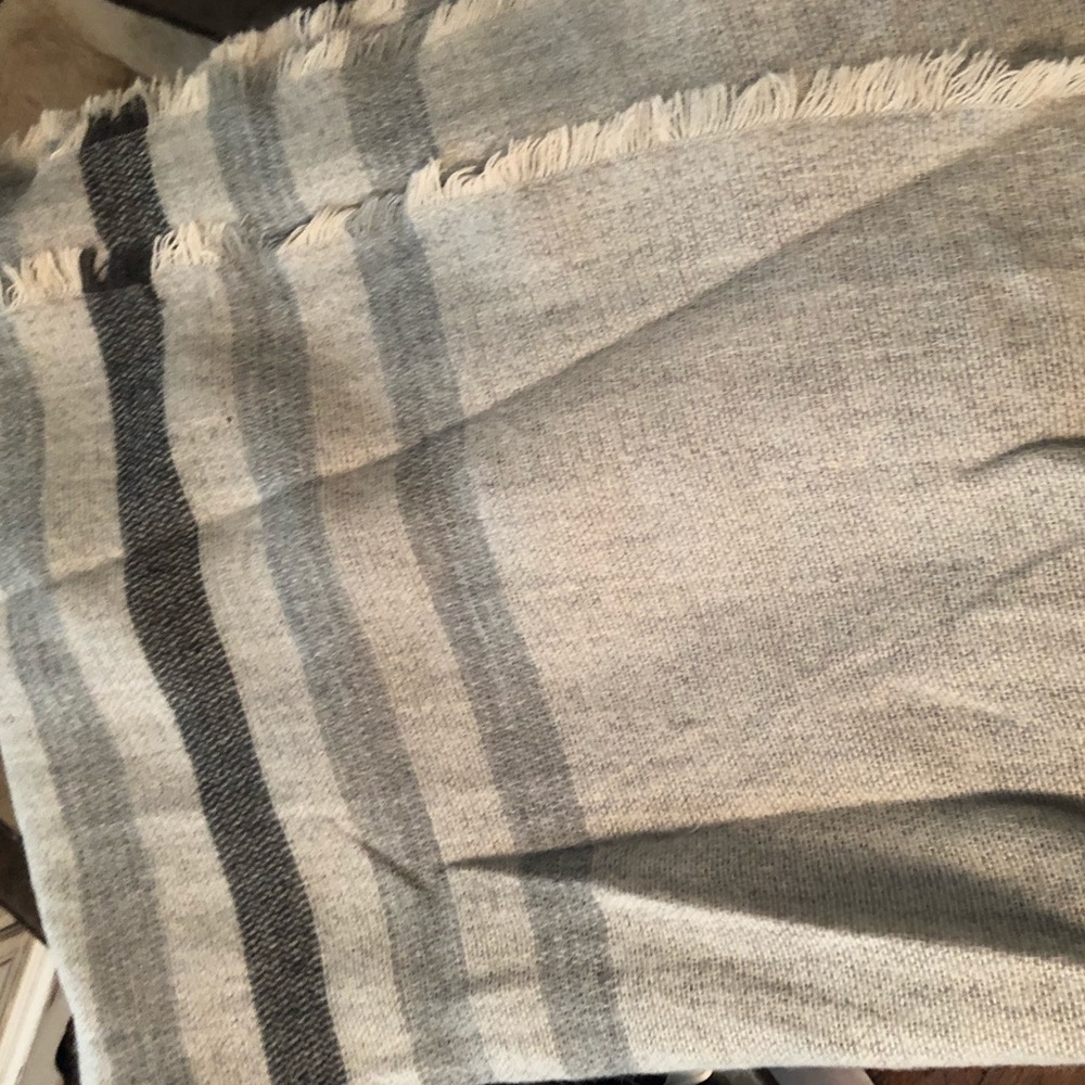 HUGE Grey Blanket Scarf